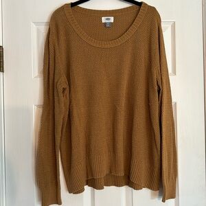 XL light brown old navy women’s sweater